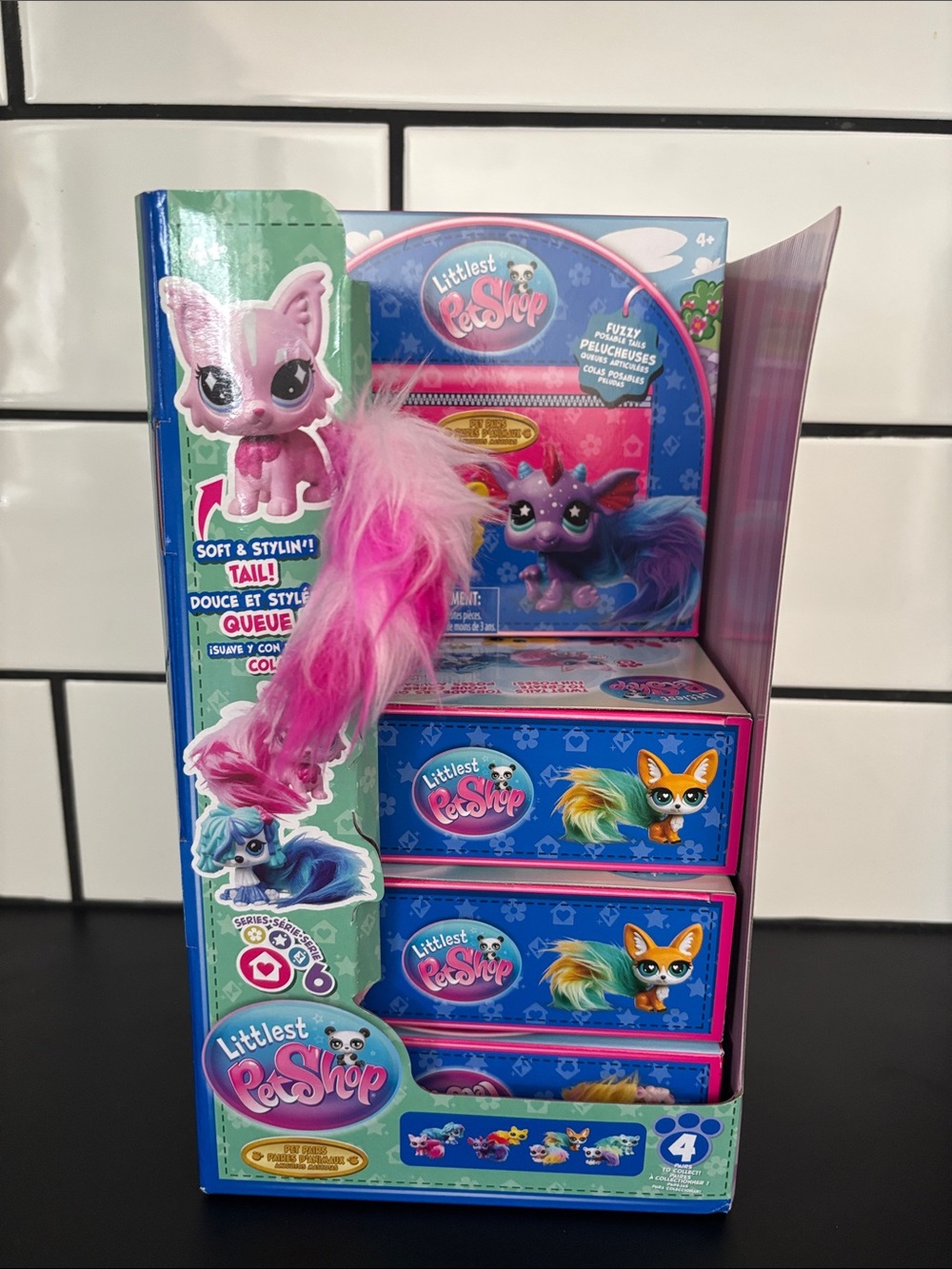 Littlest Pet Shop G7 Series 6 Twisted Tails Pet Pairs with Display Box